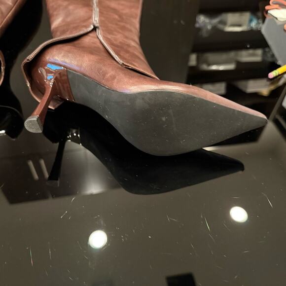 RAYE Eden Overlay Boot in Chocolate | SLIGHTLY USED - Picture 11 of 14